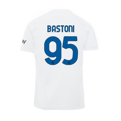 Inter Milan Away Soccer Jersey 23-24 Bastoni #95