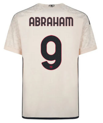 AS Roma Away Soccer Jersey 23-24 Abraham #9