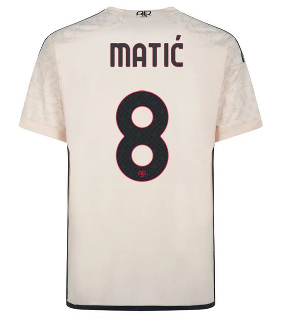 AS Roma Away Soccer Jersey 23-24 Matić #8