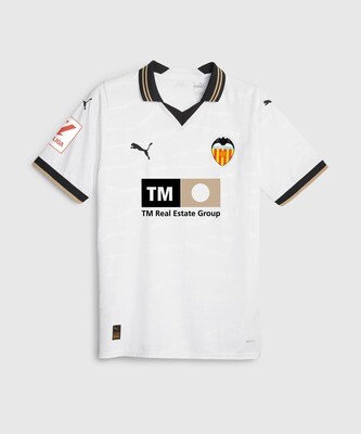 Valencia CF Home Soccer Jersey 23-24