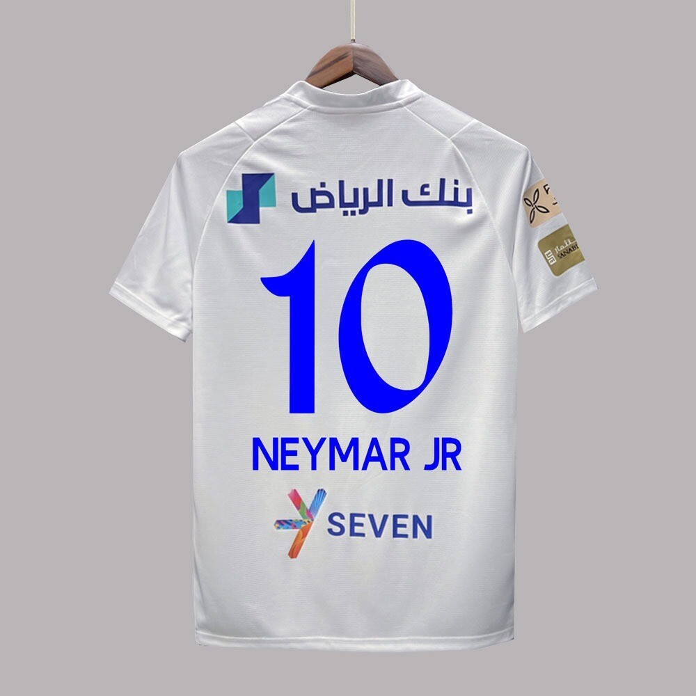 Neymar Jr Al Hilal SFC Away White Soccer Jersey