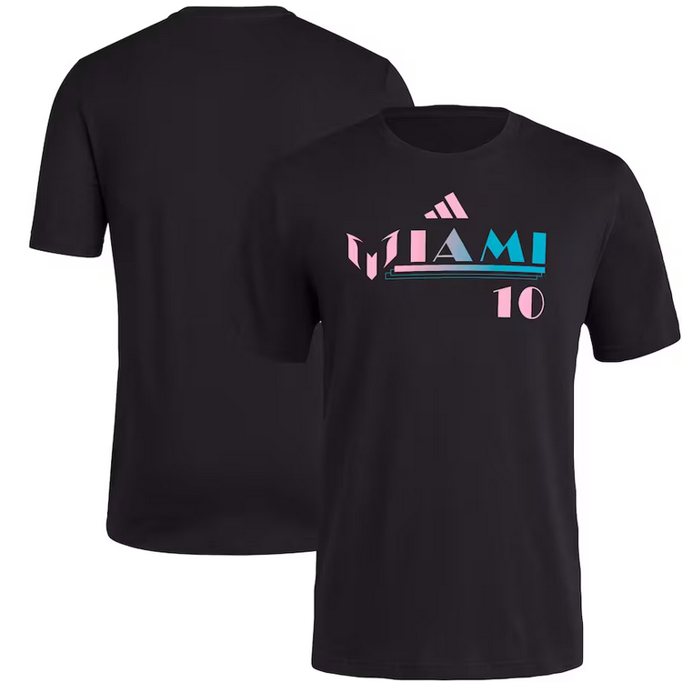 Men's Messi x Black Miami 10 T-Shirt