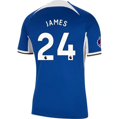 Reece James #24 Chelsea Home Soccer Jersey 23-24