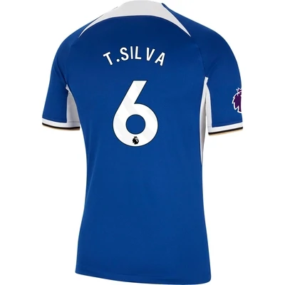 Thiago Silva #6 Chelsea Home Soccer Jersey 23-24
