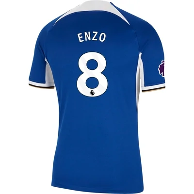 Enzo Fernández #8 Chelsea Home Soccer Jersey 23-24