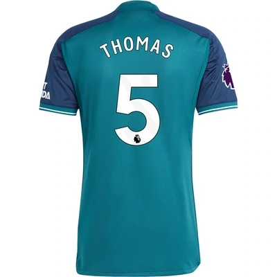 Arsenal Third  Soccer Jersey Shirt 23-24 Thomas Partey #5