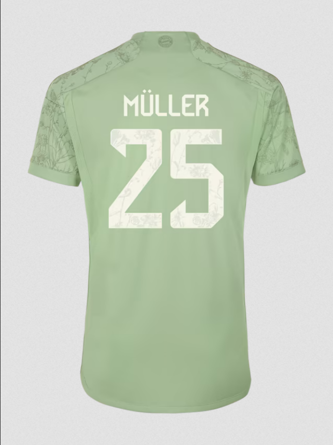 Bayern Munich Wiesn Oktoberfest Jersey 23-24 With Müller #25 Printing