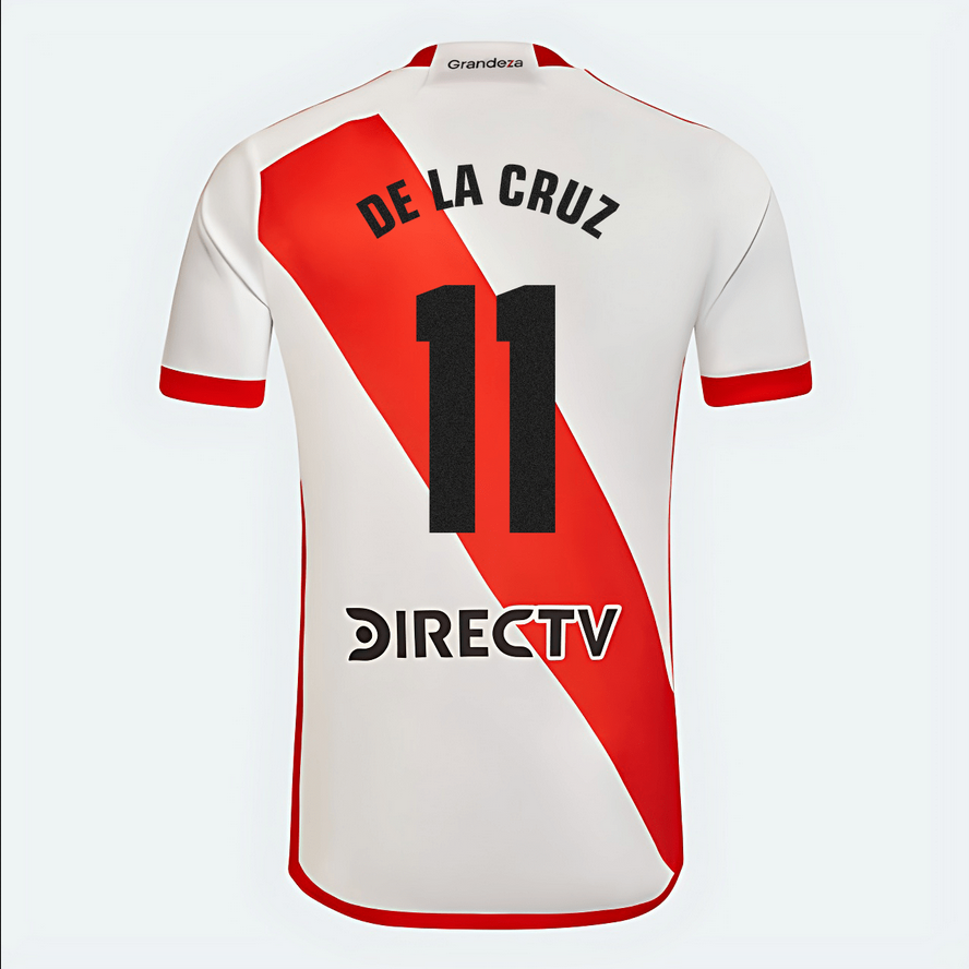 DE LA CRUZ #11 River Plate Home Soccer Jersey 2023