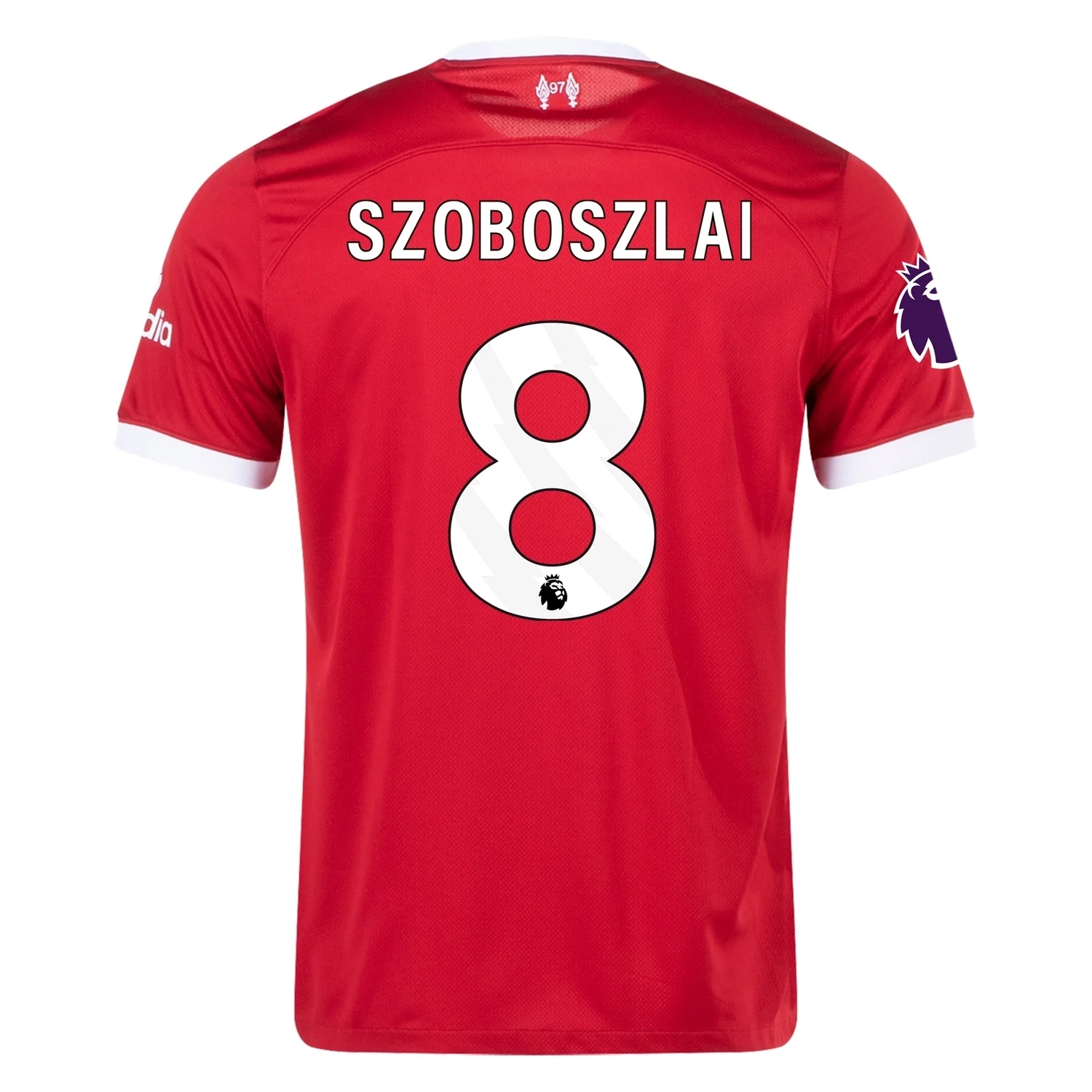 Szoboszlai #8 Liverpool Home Soccer Jersey 23-24