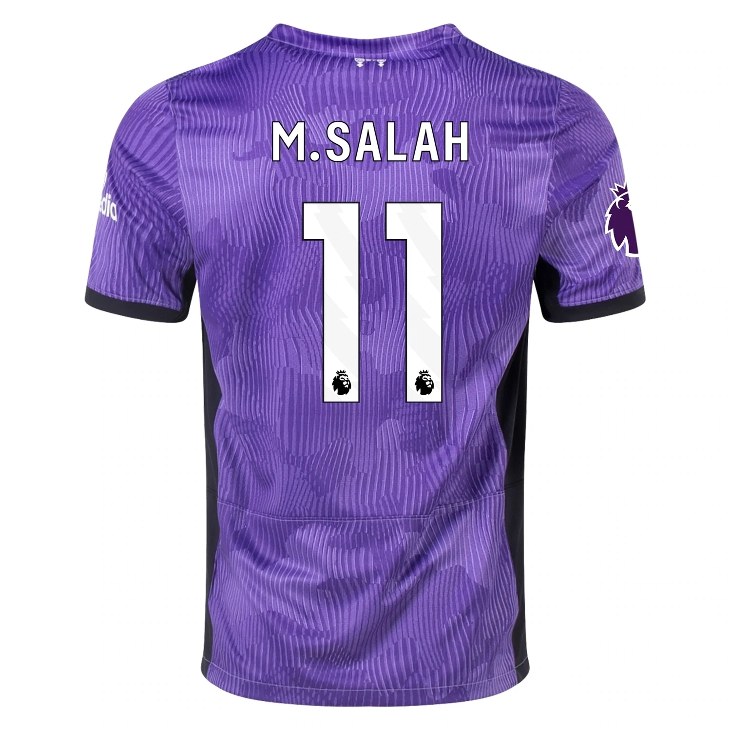 Liverpool Third Purple Soccer Jersey 23-24 Mo Salah #11