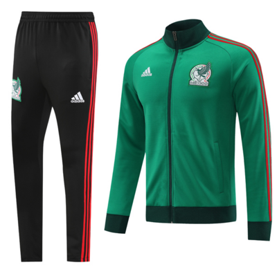 Mexico Green Full Zip Tracksuit 2022