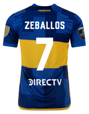 Boca Juniors Copa Libertadores Final Jersey 23-24 ZEBALLOS