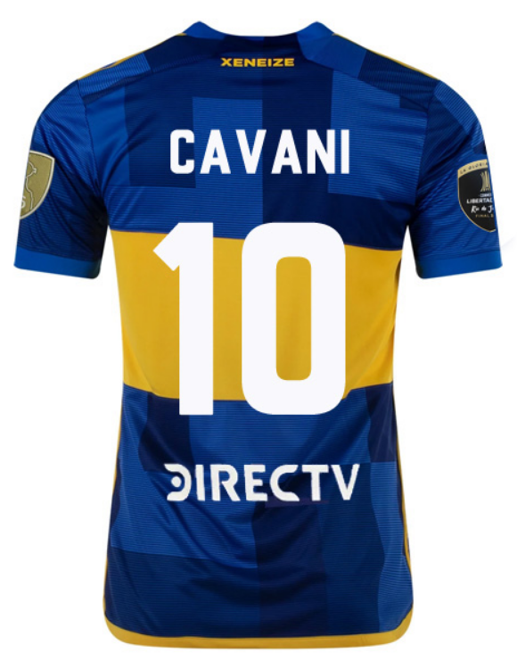Boca Juniors Copa Libertadores Final Jersey 23-24 CAVANI #10