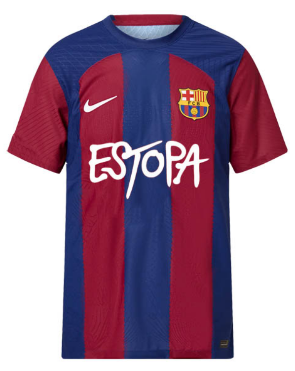 Barcelona X Estopa Home Player Version Jersey 23-24