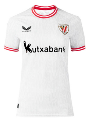 Athletic Bilbao Third White Soccer Jersey 23-24