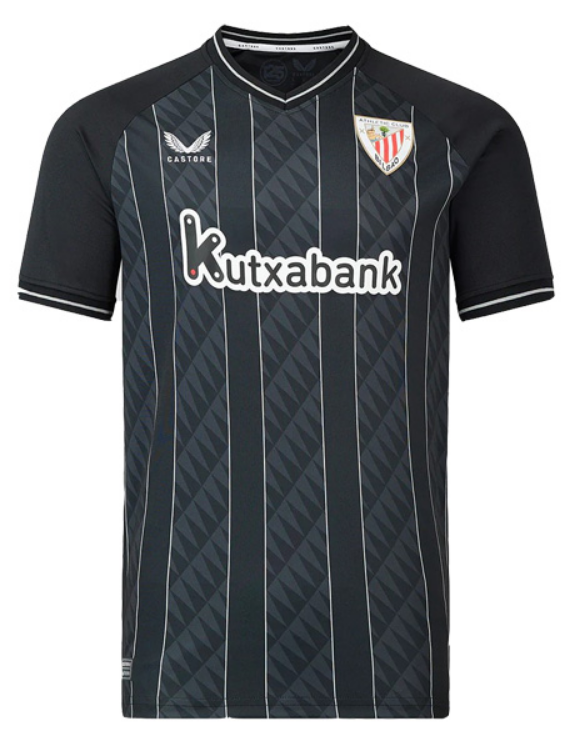 Athletic Bilbao Third Black Goal Keeper Jersey 23-24