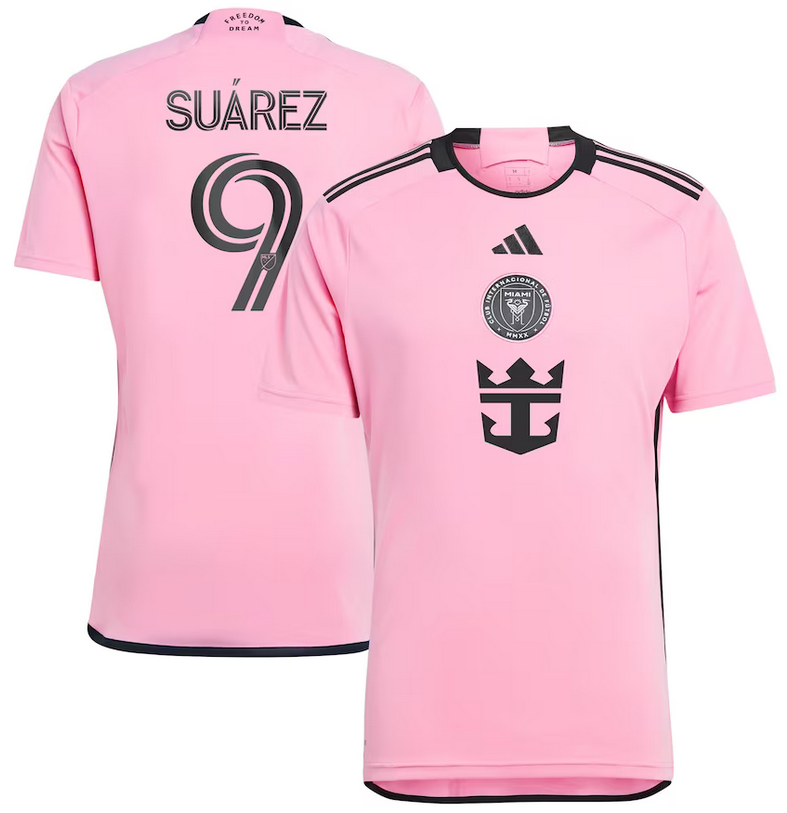 Luis Suárez Inter Miami CF Home Soccer Jersey 2024