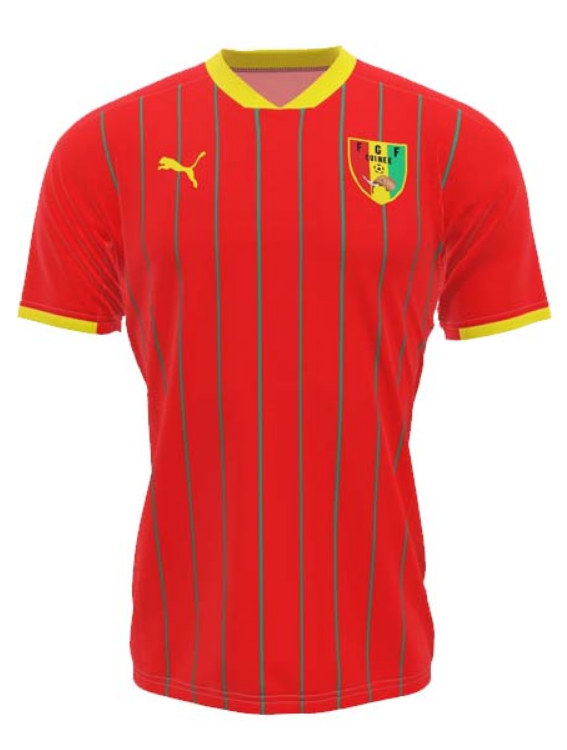 Guinea Home Soccer Jersey 2024