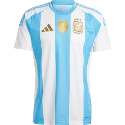 Argentina Copa America 2024 Home Jersey with Champion Badge