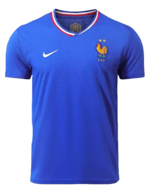 France Euro Cup Home Blue 2024 Soccer Jersey