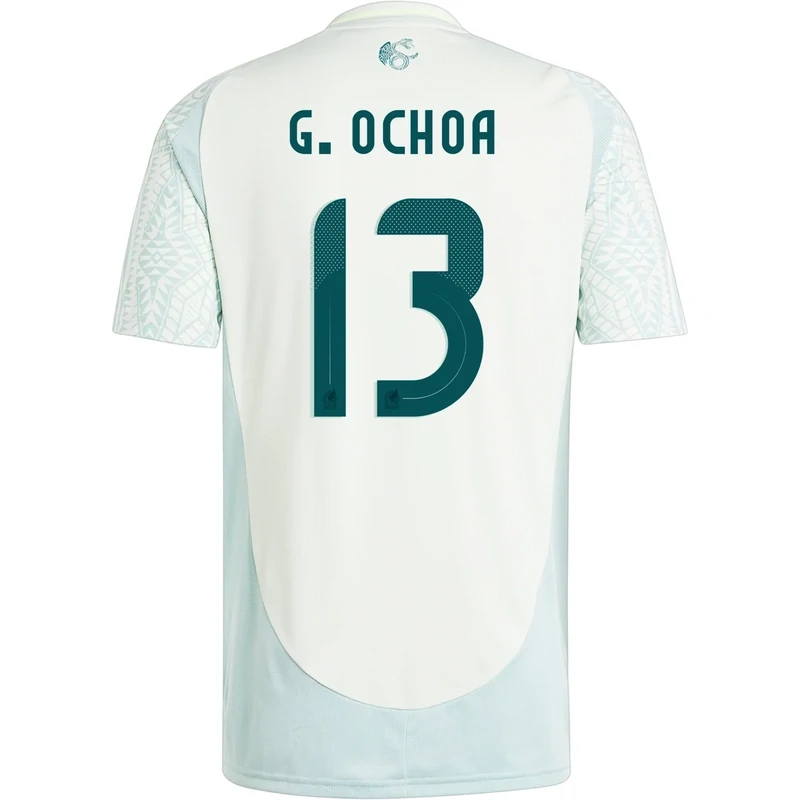 Mexico Copa America Away Soccer Jersey 2024 Guillermo Ochoa