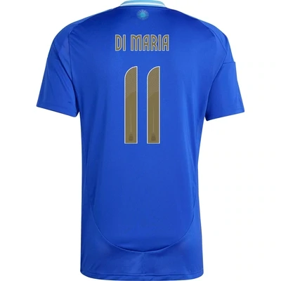 Argentina Copa America 2024 Away Jersey with Champion Badge Angel Di Maria