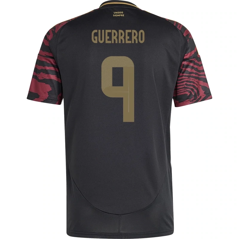 Peru Copa America Away Soccer Jersey 2024 Guerrero #9