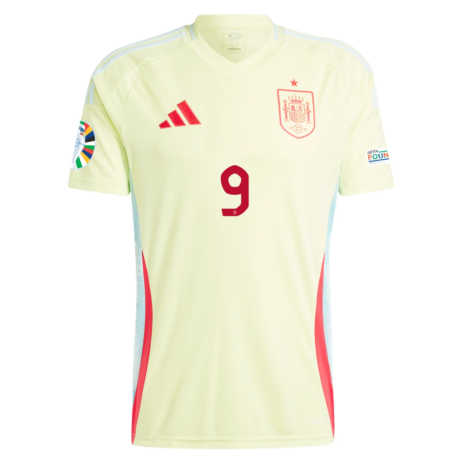 Spain Euro Cup Away Jersey 2024 GAVI #9