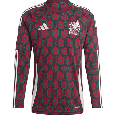 Mexico Copa America Home Soccer Jersey 2024 Long Sleeve
