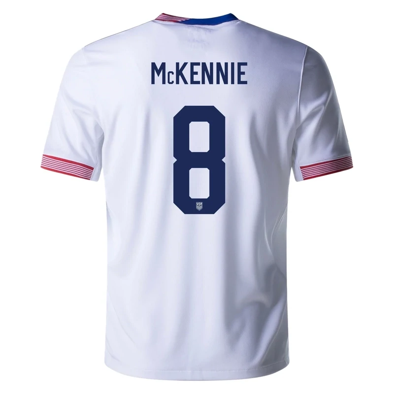 USMNT 2024/25 Home Soccer Jersey McKennie #8