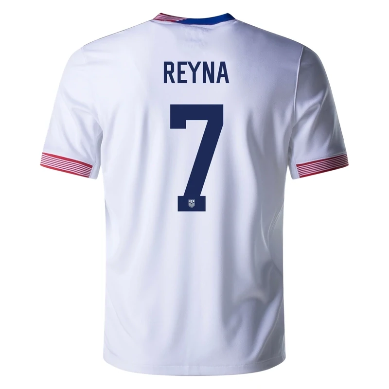 USMNT 2024/25 Home Soccer Jersey REYNA #7