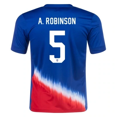 USMNT Copa America 2024 Away Soccer Jersey A. ROBINSON #5