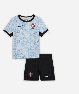 Portugal Euro Cup Away Kids Kit 2024