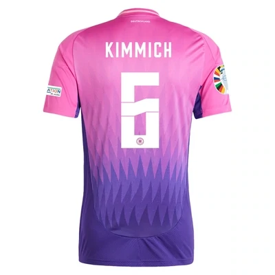 Joshua Kimmich Germany Euro Cup Away Pink Jersey 2024