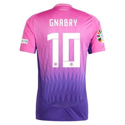 Serge Gnabry Germany Euro Cup Away Pink Jersey 2024