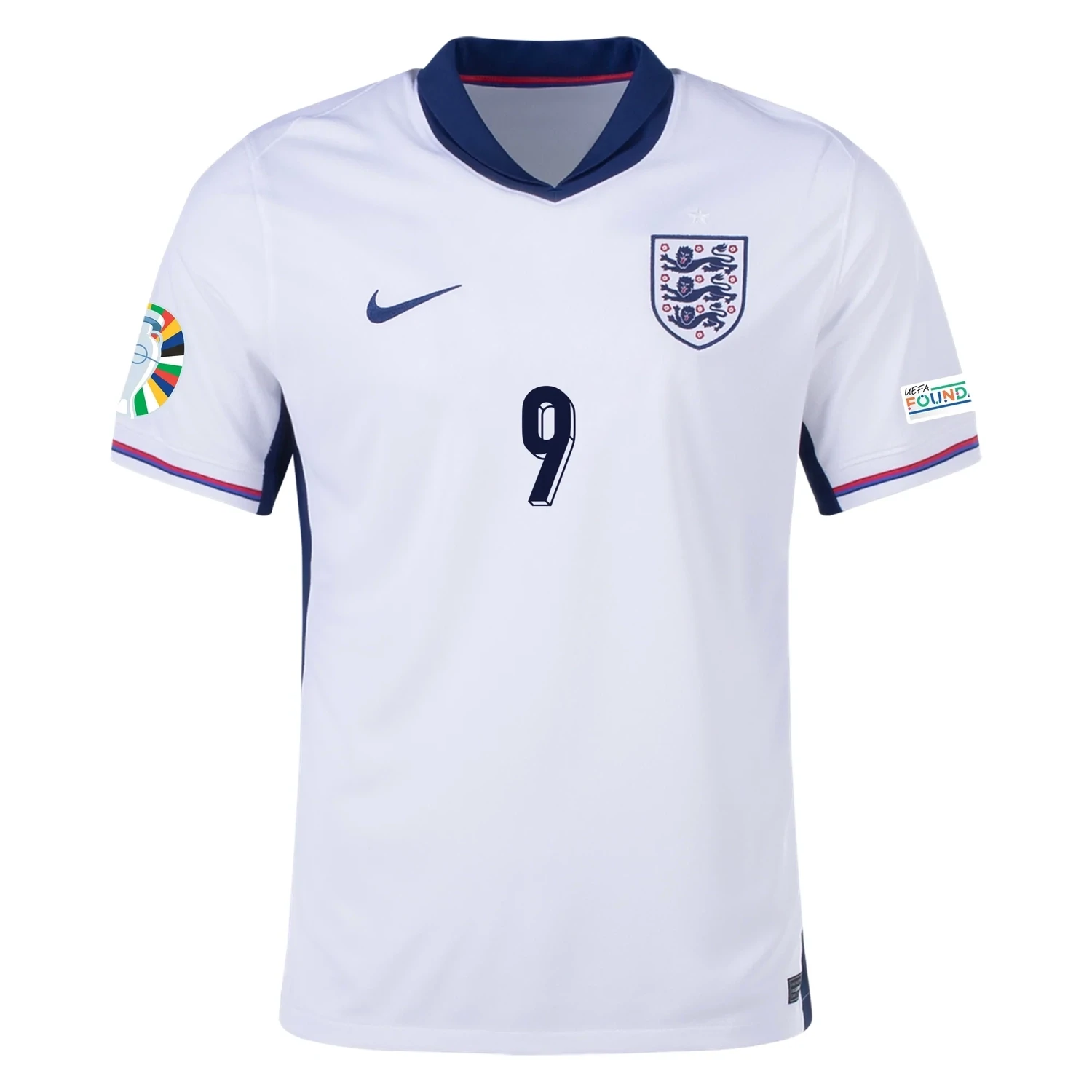 Harry Kane England Euro Cup Home White Jersey 2024