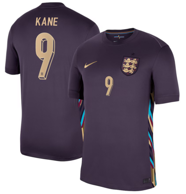 Harry Kane England Euro Cup Away Navy Jersey 2024