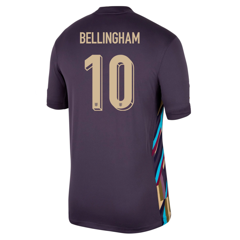 Jude Bellingham England Euro Cup Away Navy Jersey 2024