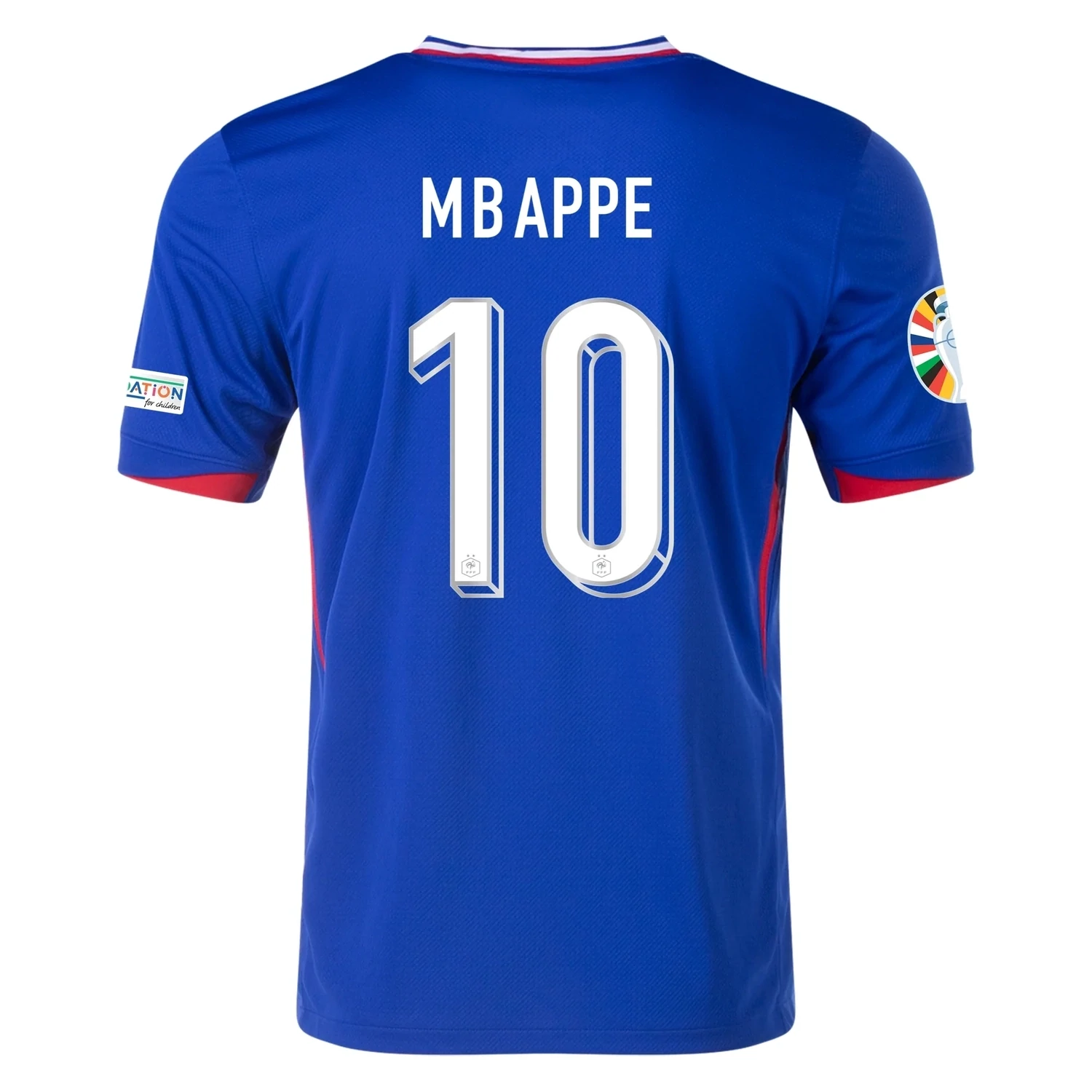 Kylian Mbappé France Euro Cup Home Blue 2024 Soccer Jersey