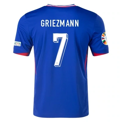 Antoine Griezmann France Euro Cup Home Blue 2024 Soccer Jersey