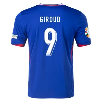 Olivier Giroud France Euro Cup Home Blue 2024 Soccer Jersey