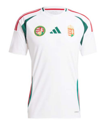 Hungary Euro Cup Away White Jersey 2024