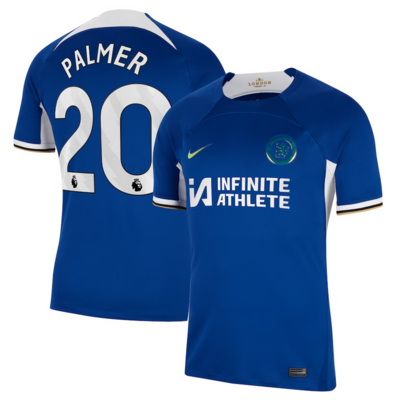 Cole Palmer #20 Chelsea Home Soccer Jersey 23-24
