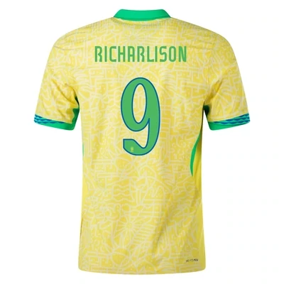 RICHARLISON Brazil Copa America Home Soccer Jersey 2024