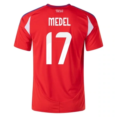 MEDEL Chile Copa America Home Red Soccer Jersey 2024