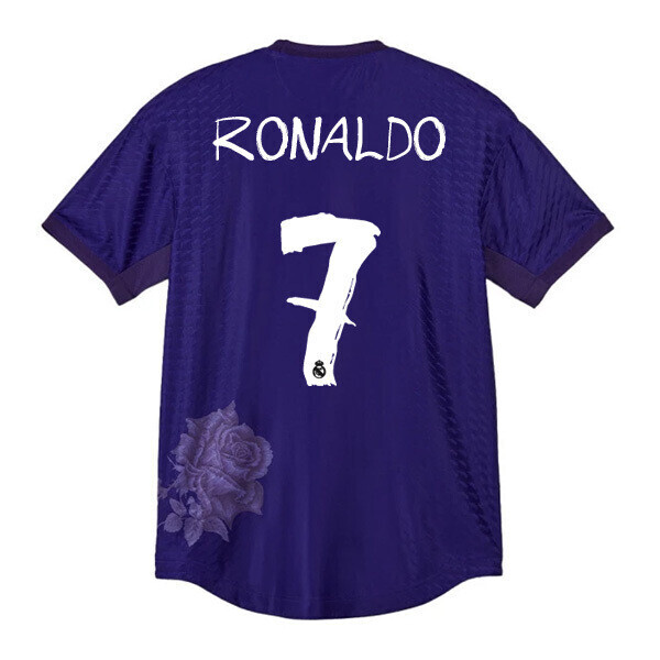 RONALDO #7 Real Madrid Y3 Jersey Purple Jersey 23-24 Player Version
