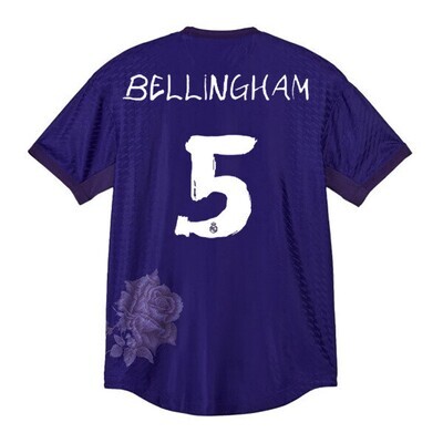 BELLINGHAM #5 Real Madrid Y3 Jersey Purple Jersey 23-24 Player Version