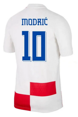 Luka Modric Croatia Euro Cup Home Soccer Jersey 2024