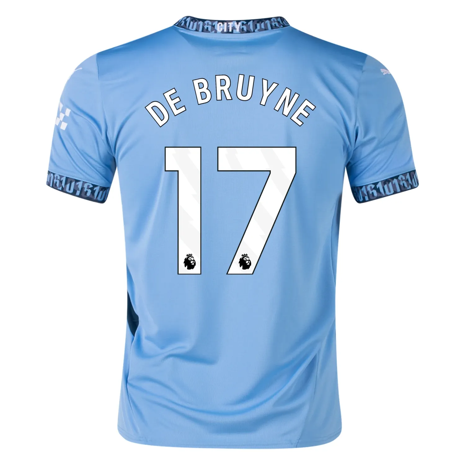 De Bruyne Manchester City Home Soccer Jersey 24-25
