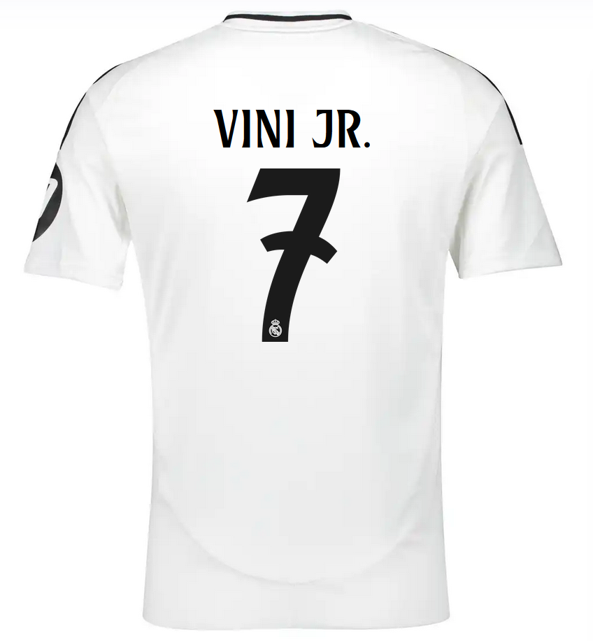 VINI JR. #7 Real Madrid Home Soccer Jersey 24-25